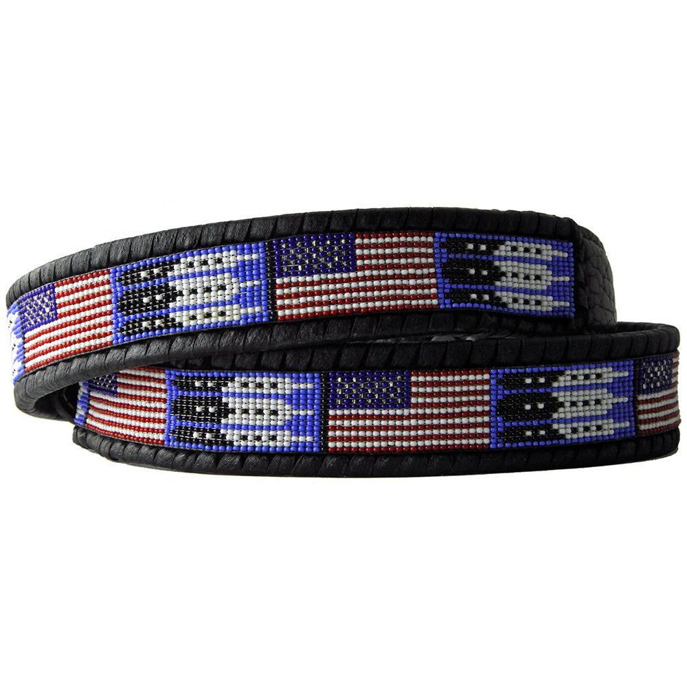 American flag outlet belts