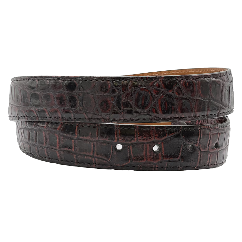 Alligator belt strap outlet