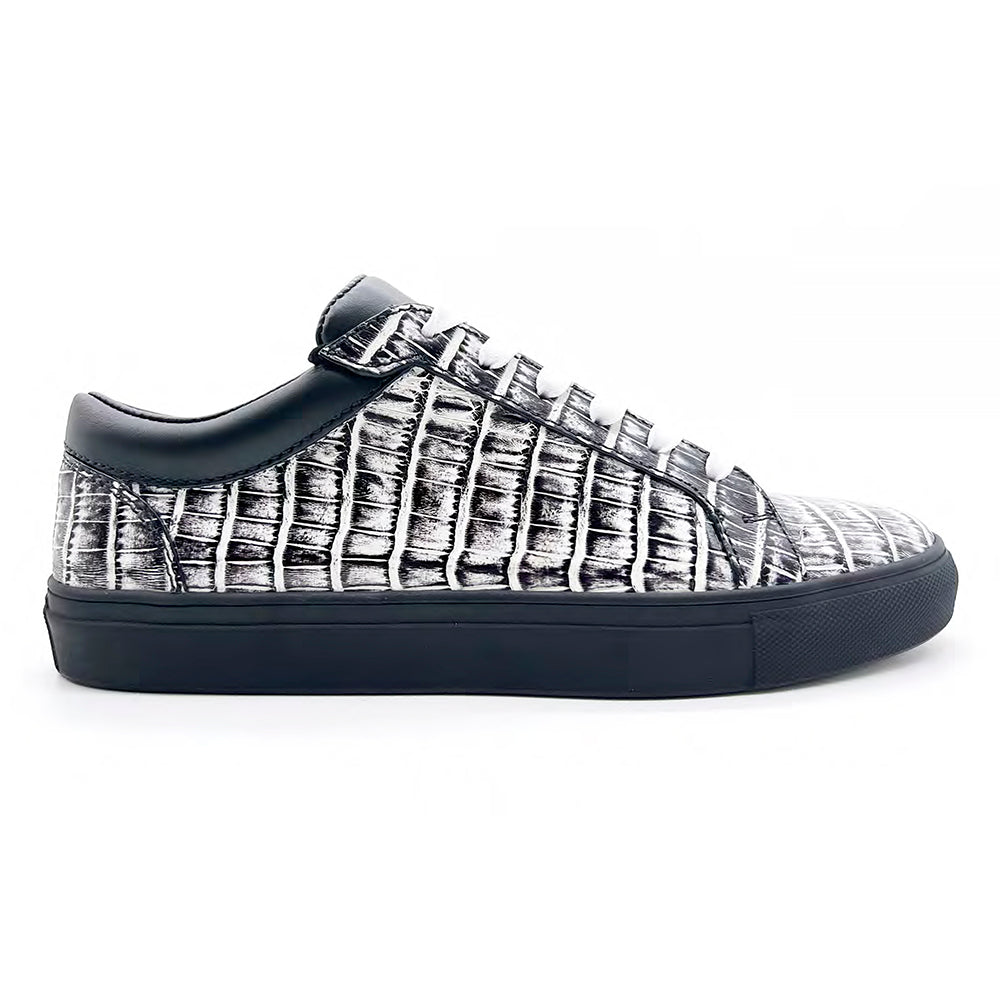 Black Caiman Sneakers