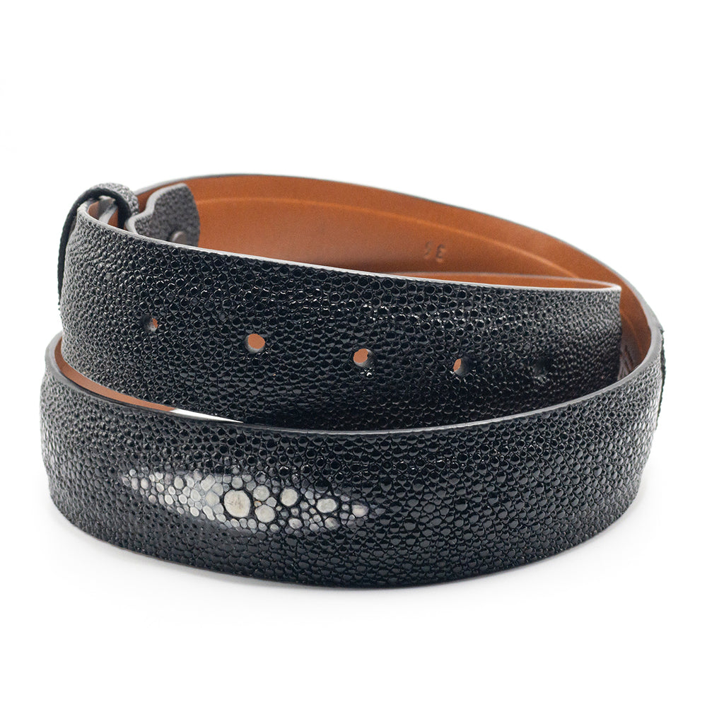 Black Stingray Belt Strap