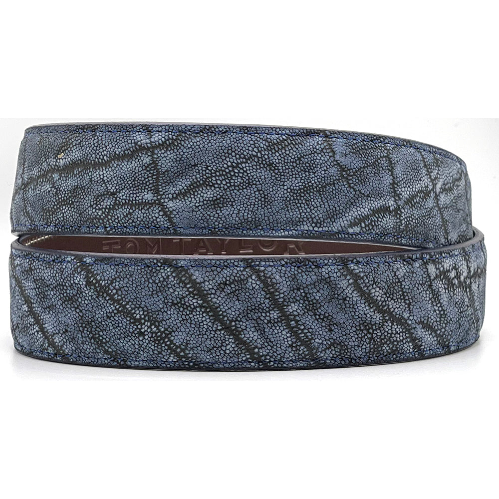 Safari Blue Elephant Belt Strap