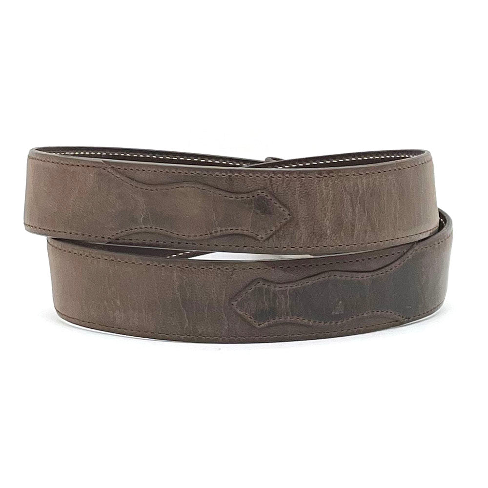 Chocolate Goatskin Belt Strap