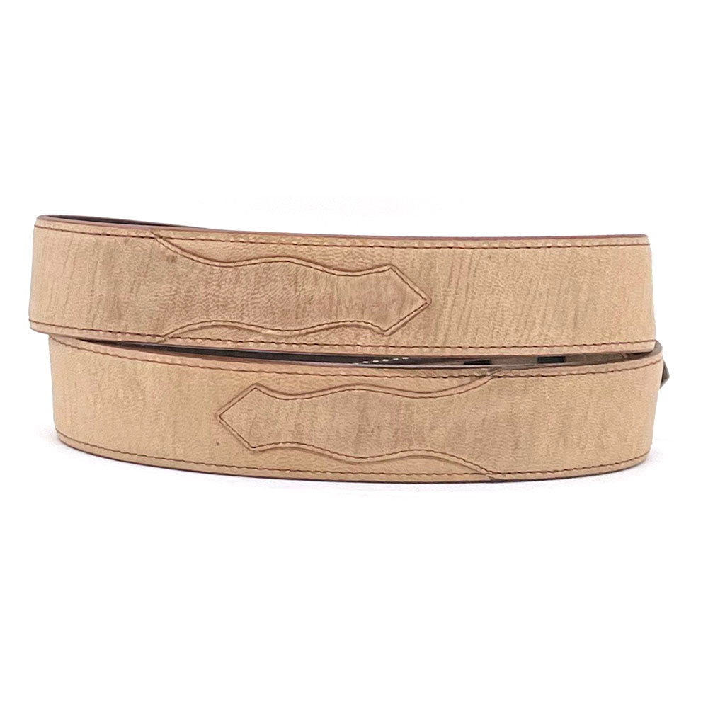 Tan Goatskin Belt Strap