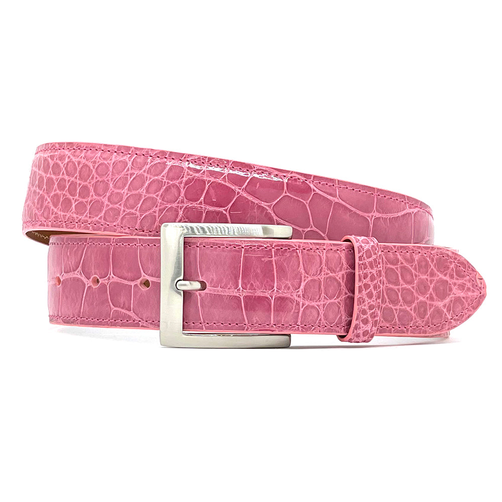 Pink Alligator Golf Belt Handmade in the USA! – Tom Taylor Belts