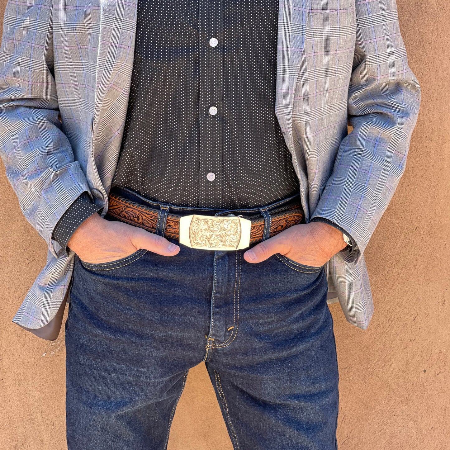 Sunset Trails Denver Belt Buckle