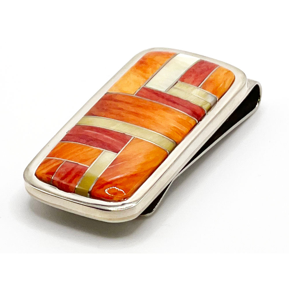 B G Mudd Inlay Money Clip