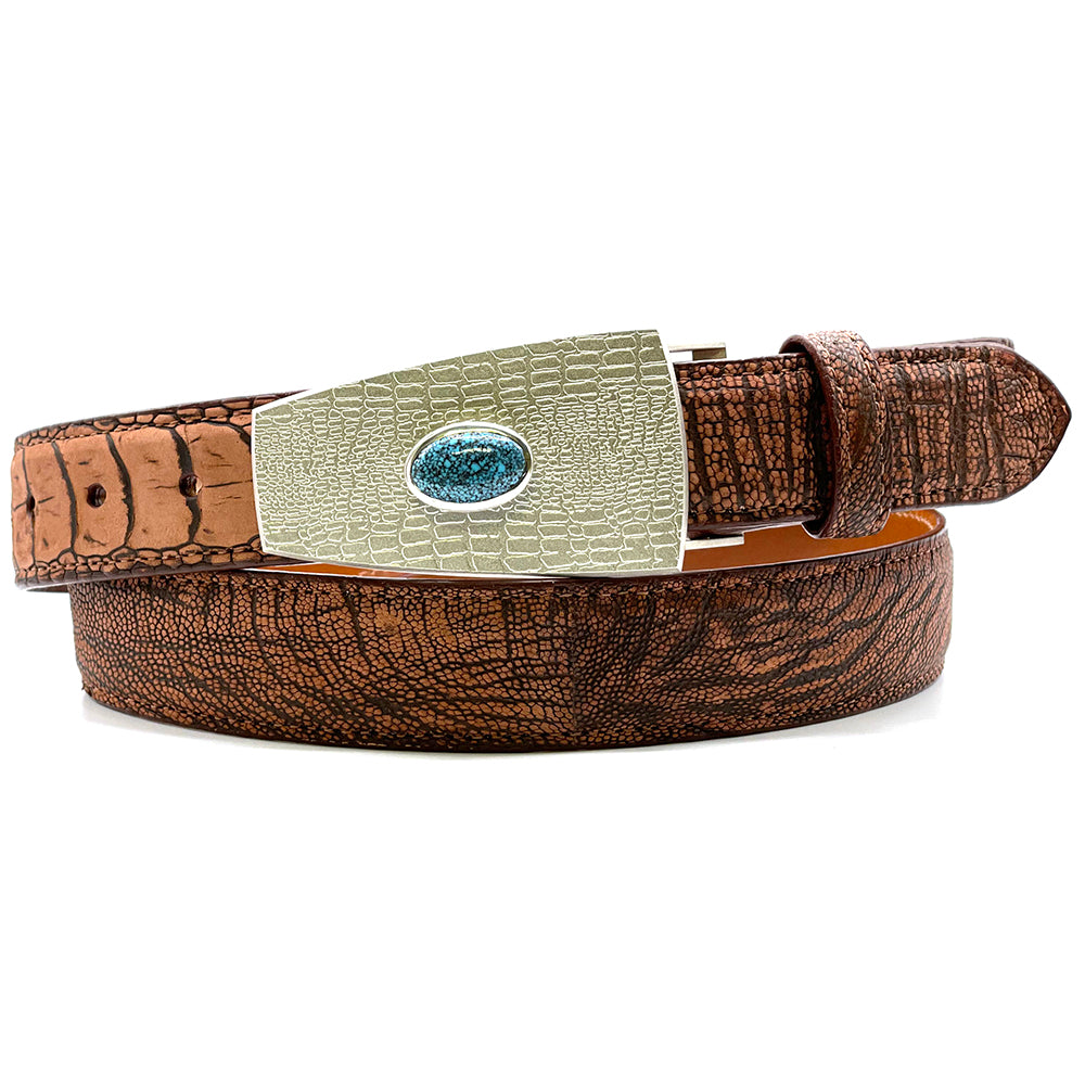 Kingman Turquoise Belt Buckle