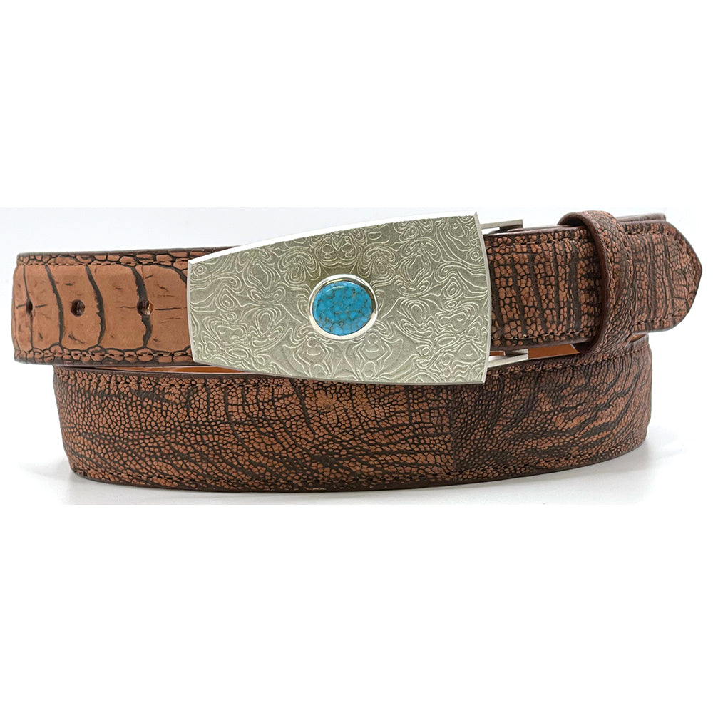 Kingman Turquoise Belt Buckle