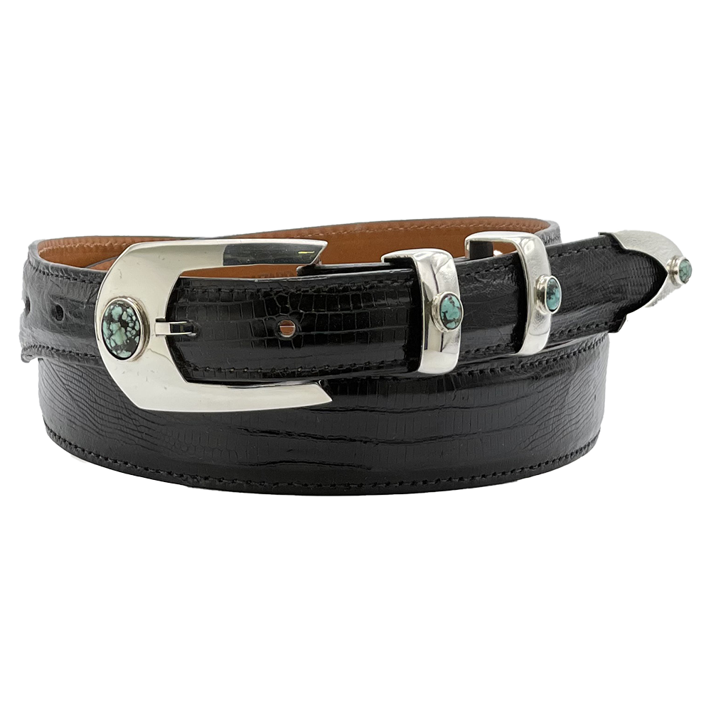 Bellaire Turquoise Belt Buckle Set