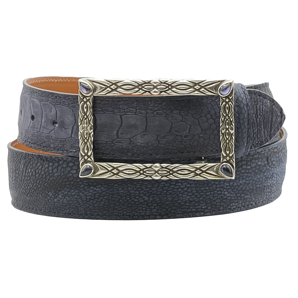 Sefano Silver and Lolite Belt Buckle