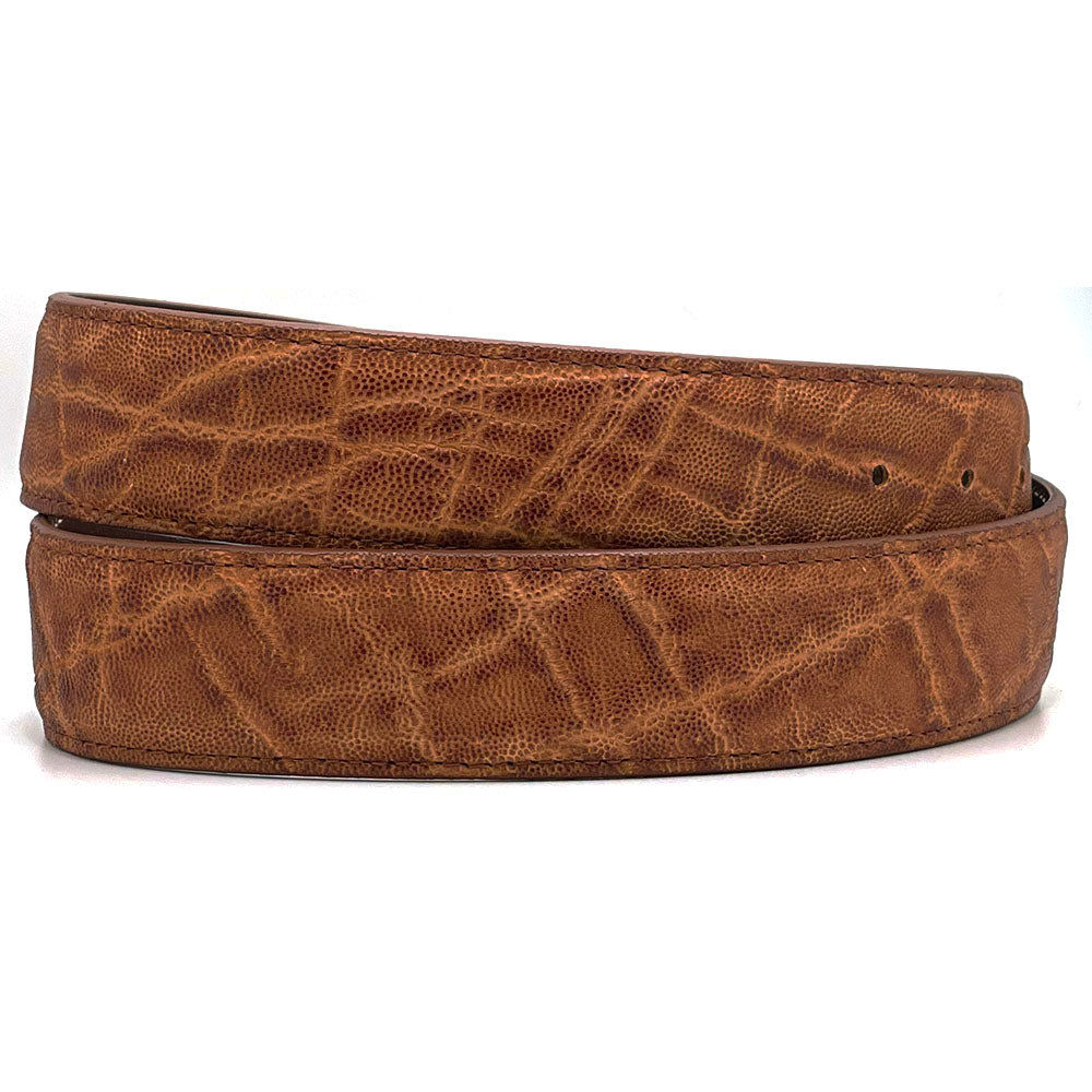 Cognac Elephant Belt Strap