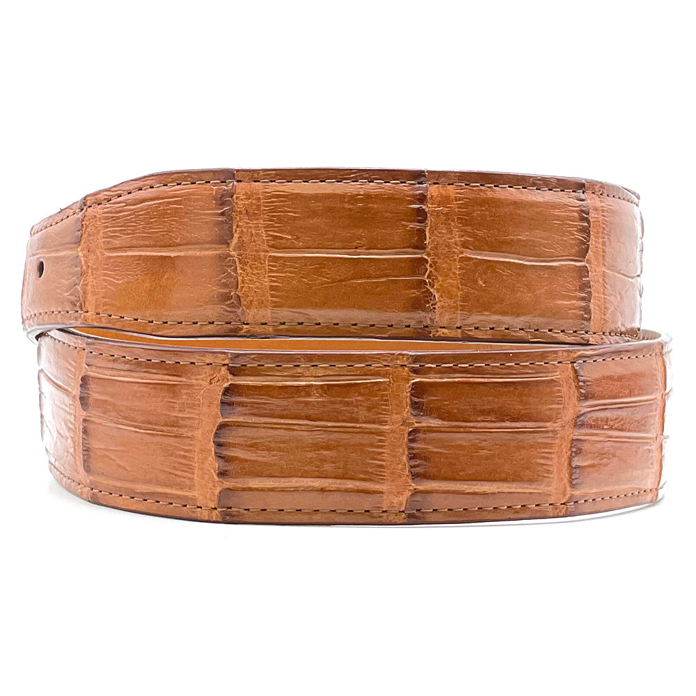 Matte Cagnac Alligator Belt Straps