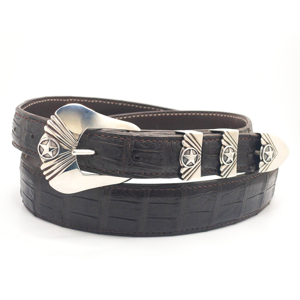 RDM Four Bar Star Belt Buckle Set