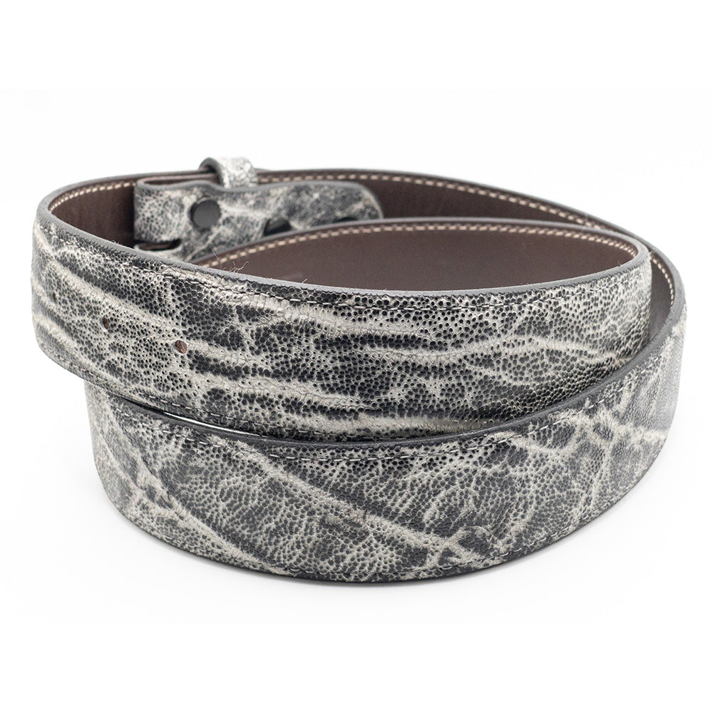 Vintage Black & White Elephant Belt Strap
