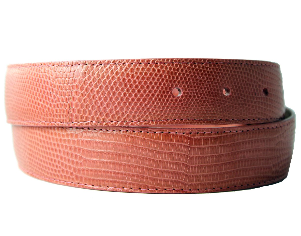 Pink Lizard Belt Strap