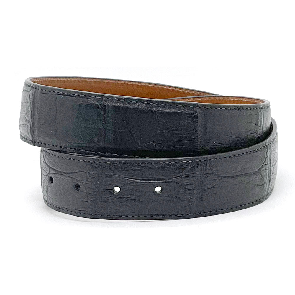 Black Gnarly Gator Belt Strap