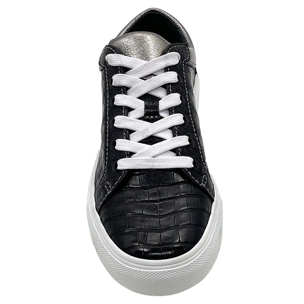 Ladies Caiman Crocodile Sneakers
