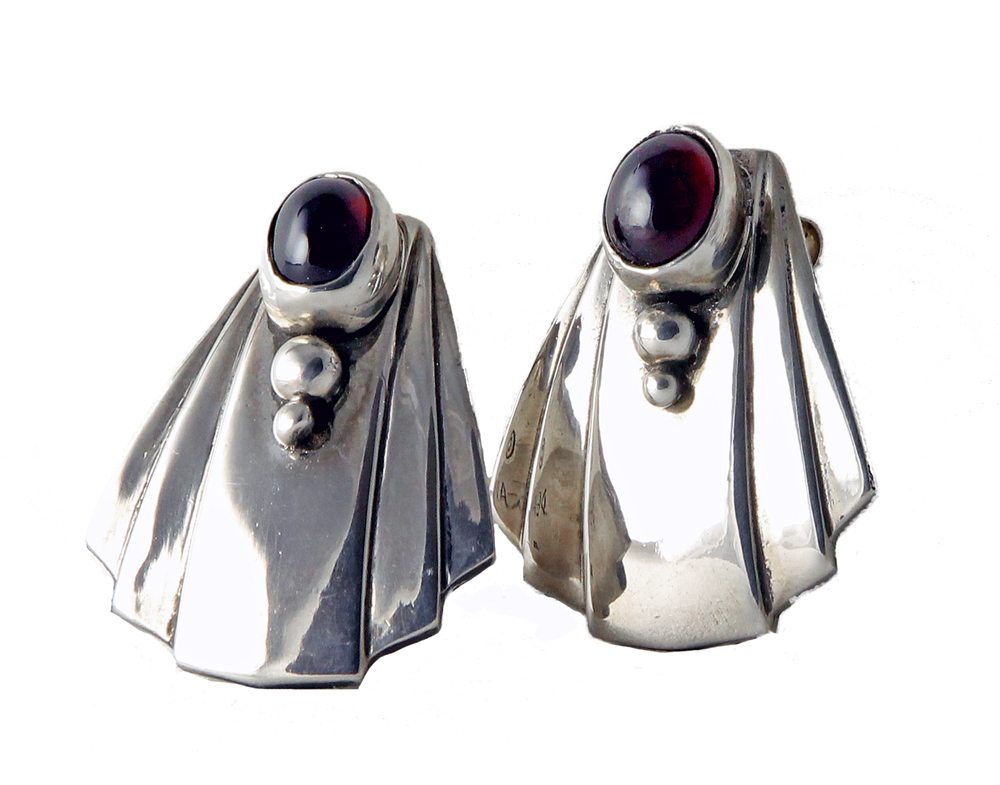 Silver Post Earrings