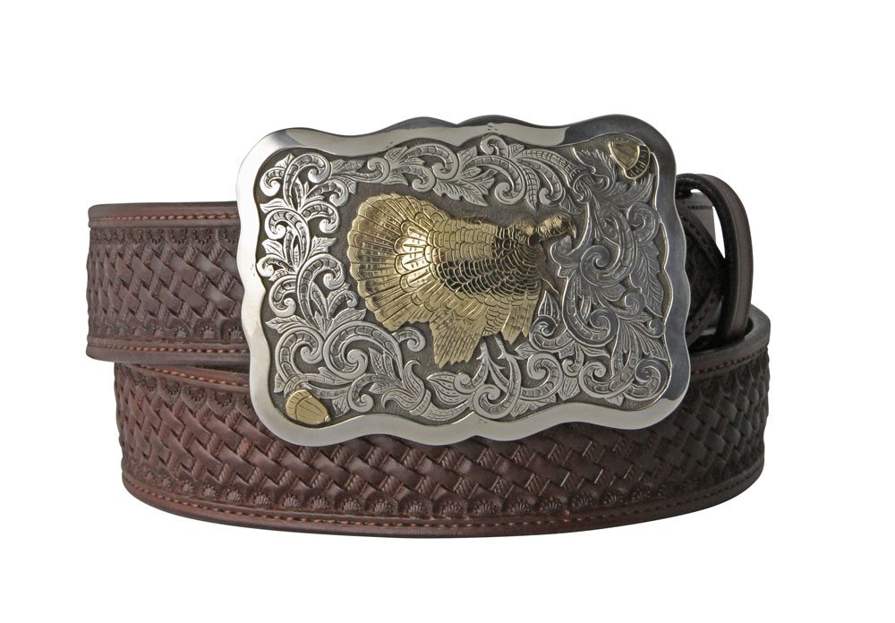 Richard Stump Wild Turkey Belt Buckle