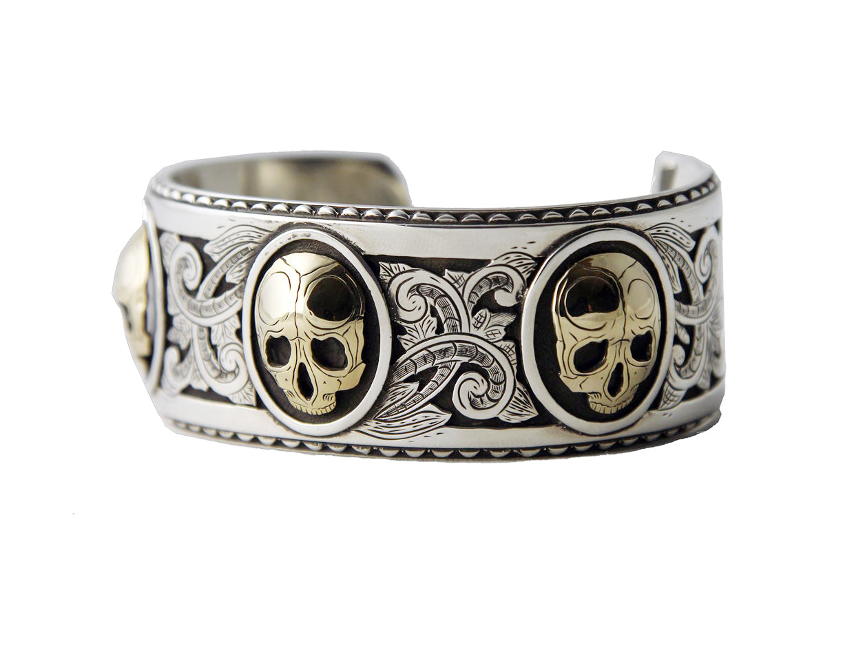 Richard Stump Skull Bracelet