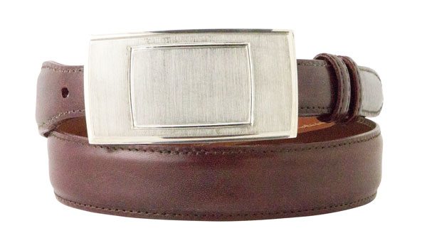 Stefano Sterling Silver Belt Buckle