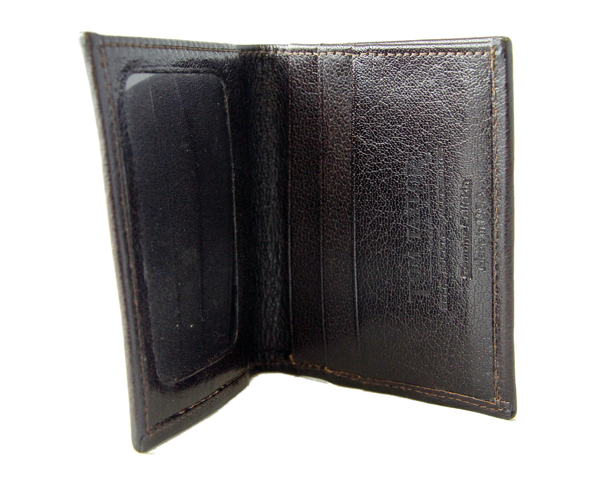 Italian Calf Bifold Wallet Interior