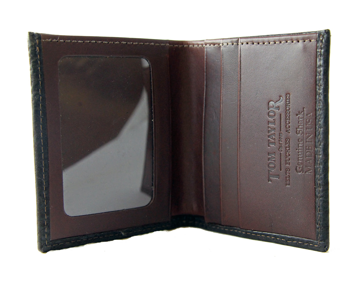 Shark Bi-Fold Wallet Interior 