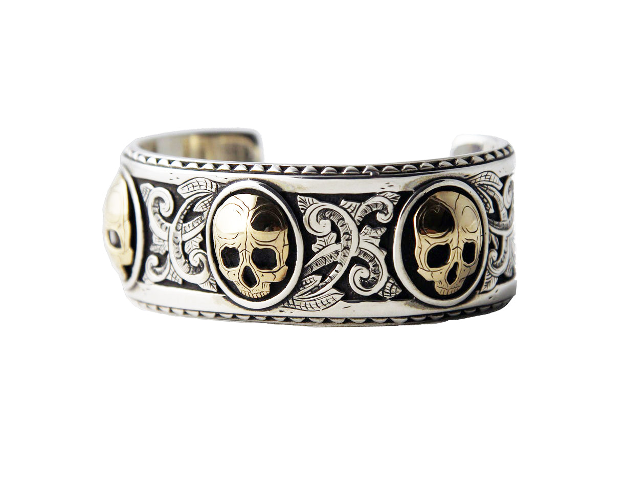 Richard Stump Skull Cuff