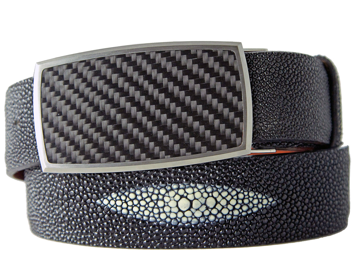 Pat Pruitt Carbon Fiber Belt Buckle