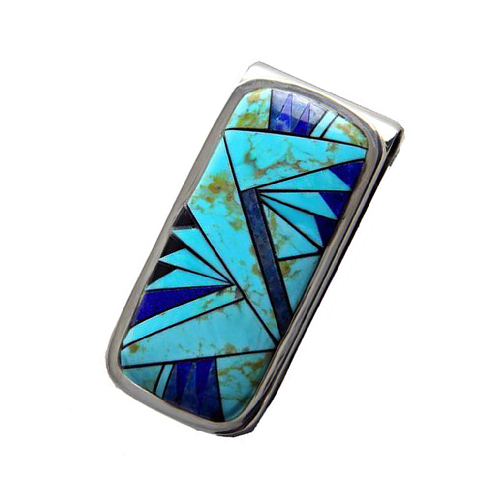 B G Mudd Turquoise Money Clip