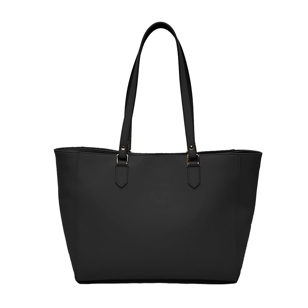 Black Tom Taylor Leather Tote