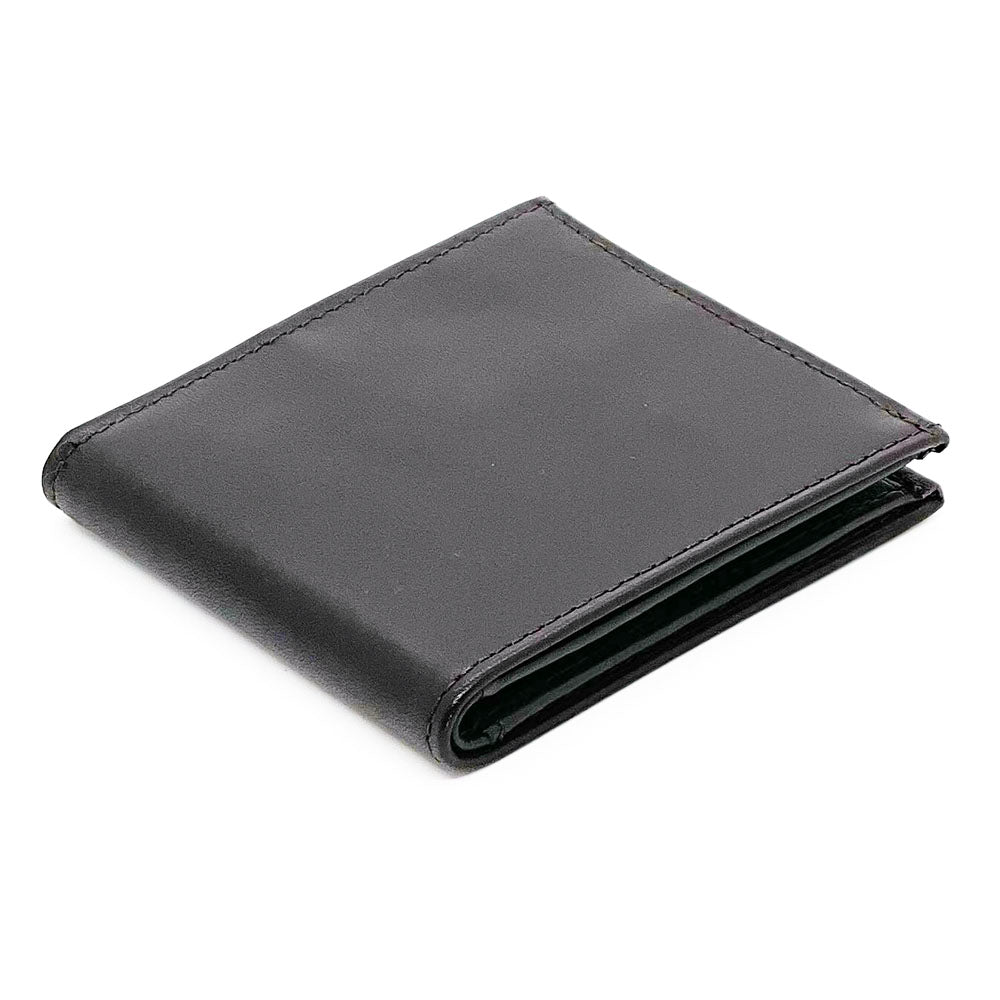 Brown Calf Leather Hipster Wallet