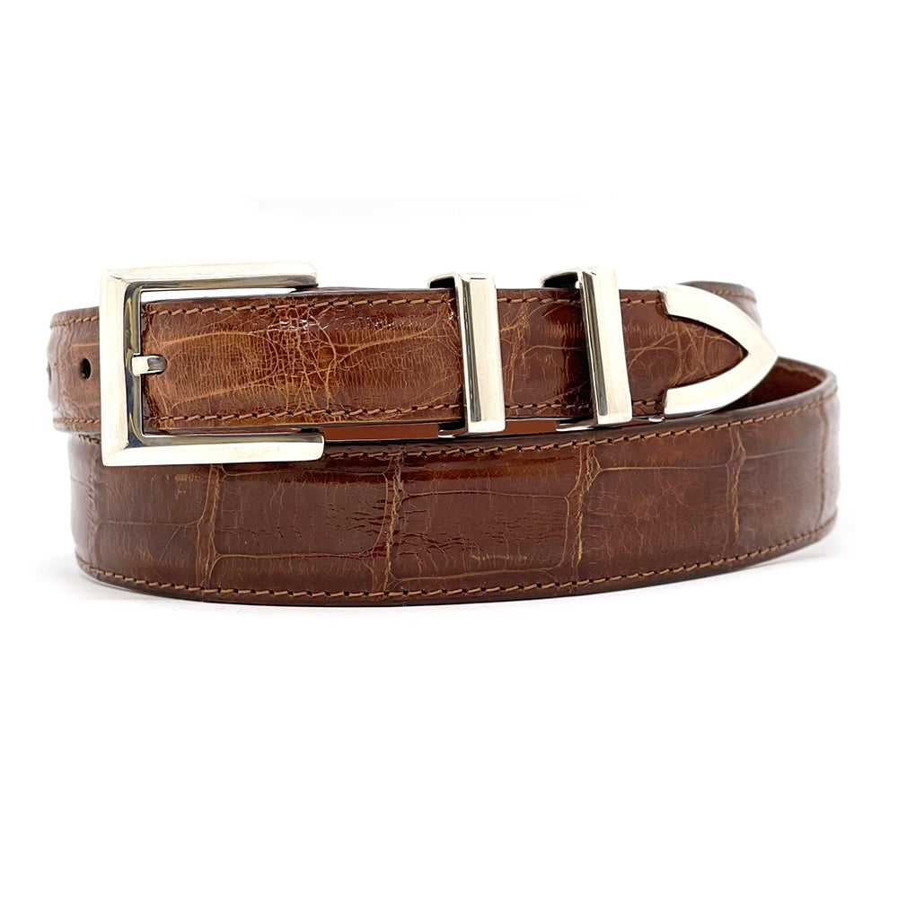 Chacon Silver Belt Buckle Set