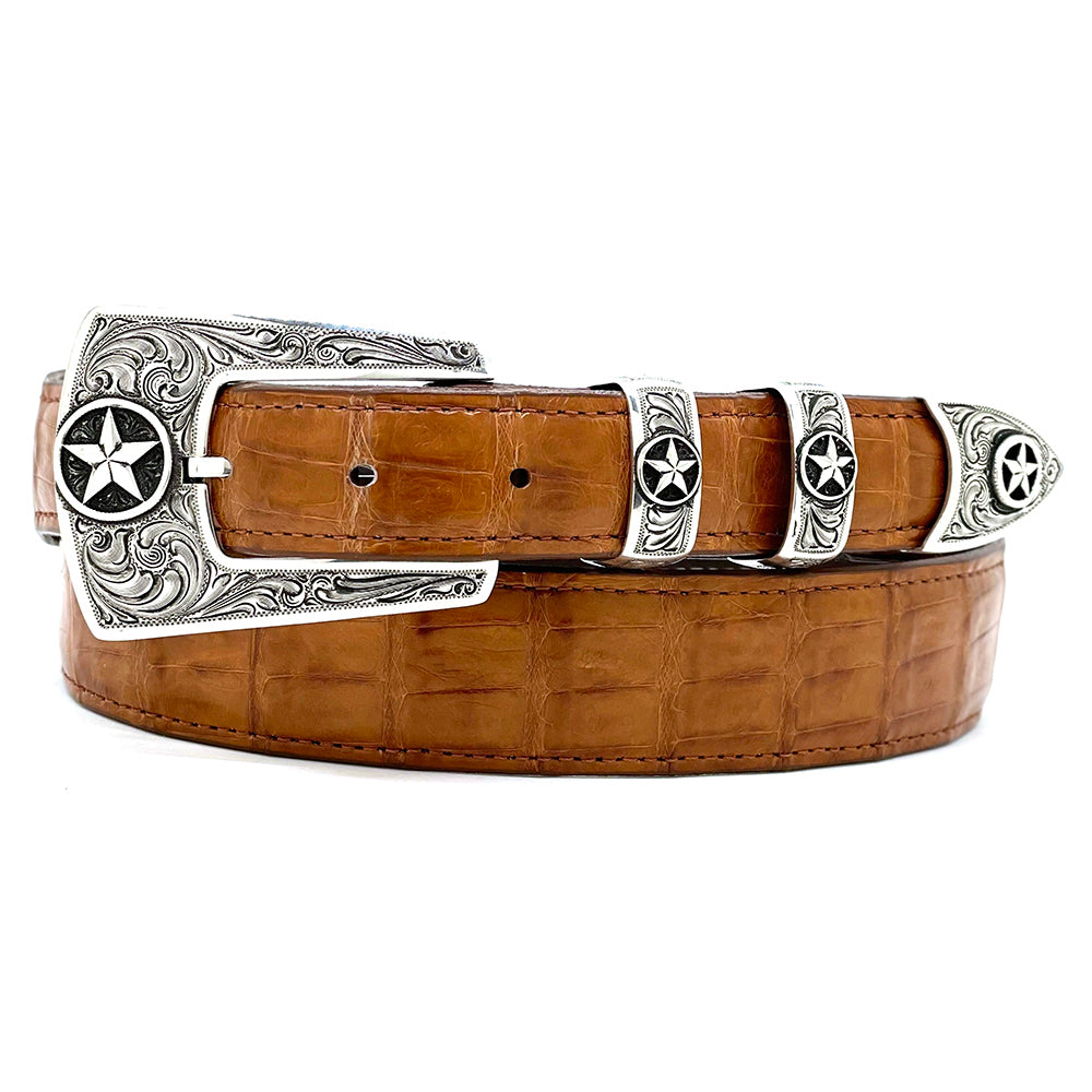 Texas Star Belt Buckle Set