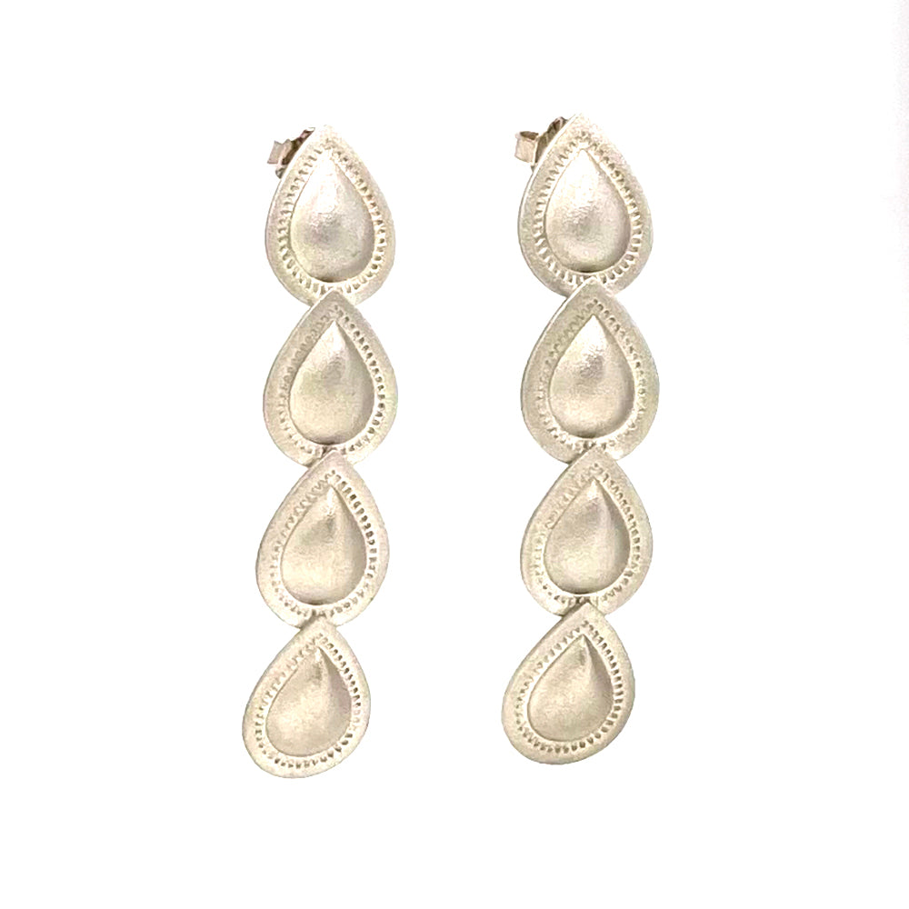 Chriss Pruitt Argentium Silver Earrings