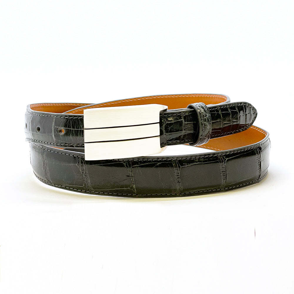 B G Mudd Silver Belt Buckle