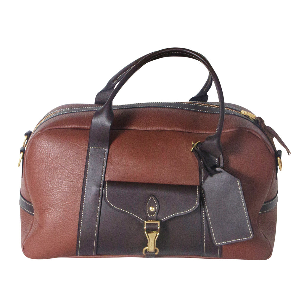 Handmade Leather Overnight Bag