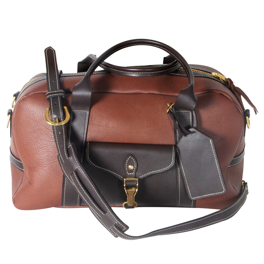 Handmade Leather Overnight Bag