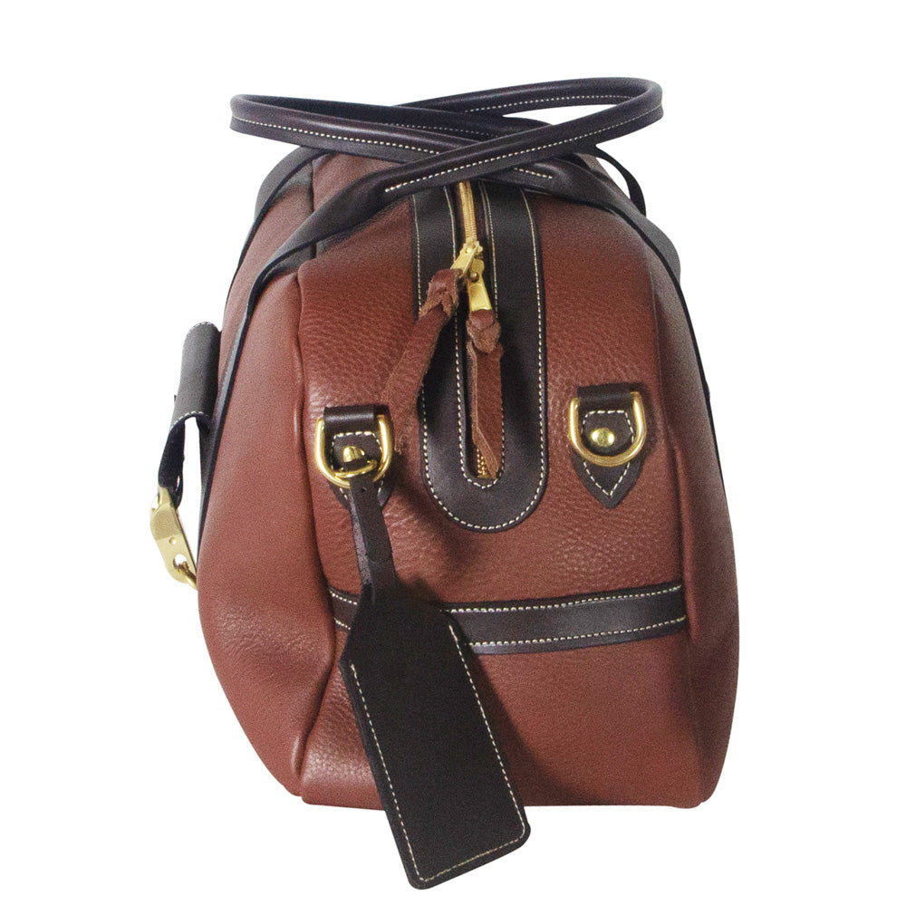 Handmade Leather Overnight Bag