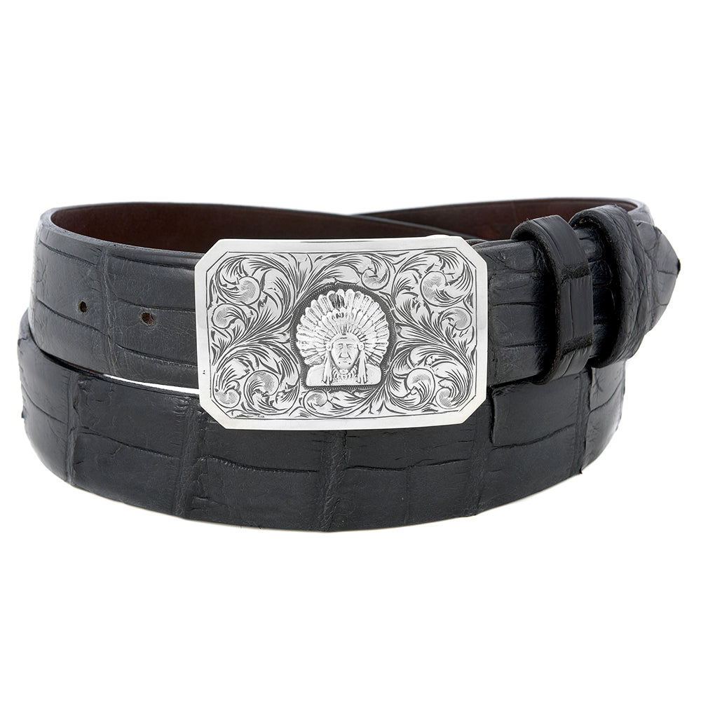 Sunset Trails Mesa 5 Chief One Piece Buckle 1.5 – Tom Taylor Belts