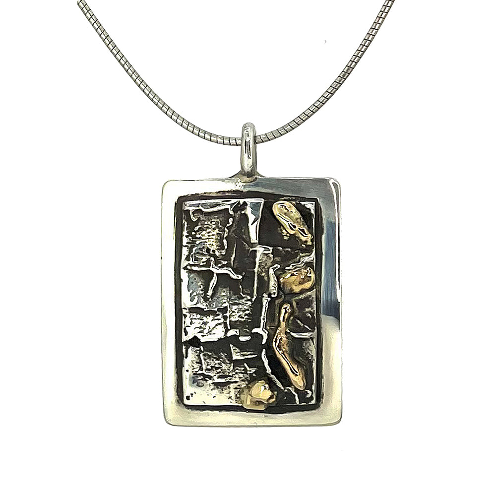 Richard Stump Silver Gold Pendant