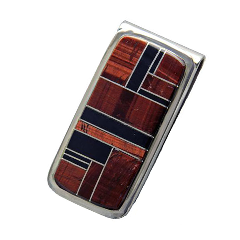 B G Mudd Inlay Money Clip