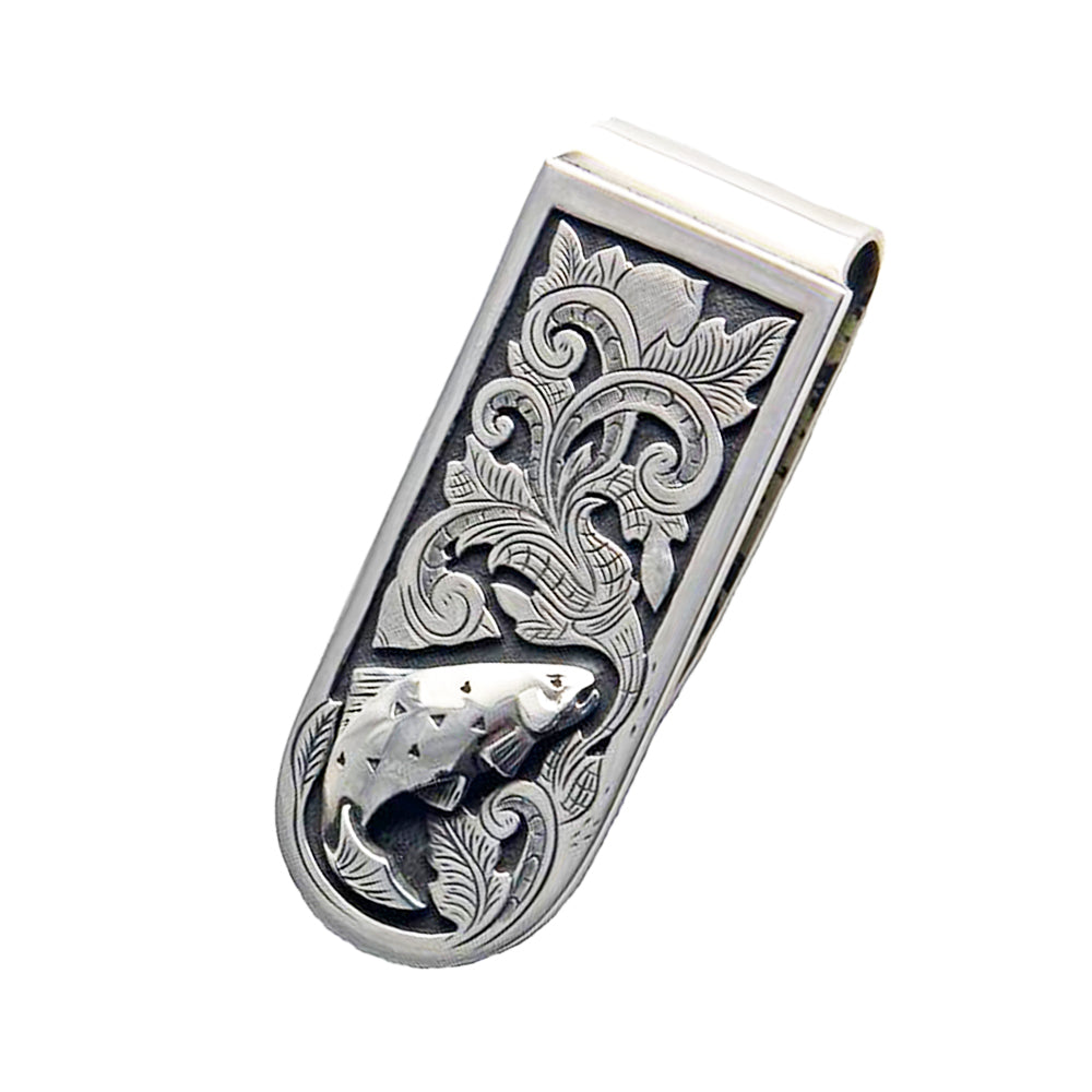 Trout Money Clip