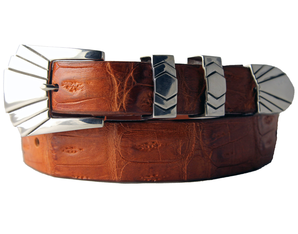 Mens Western Belt Buckle | 3 Piece Set