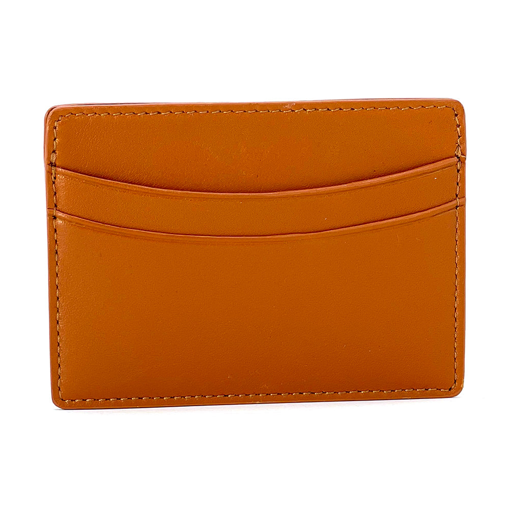 Calf Sprot Clip Front Wallet