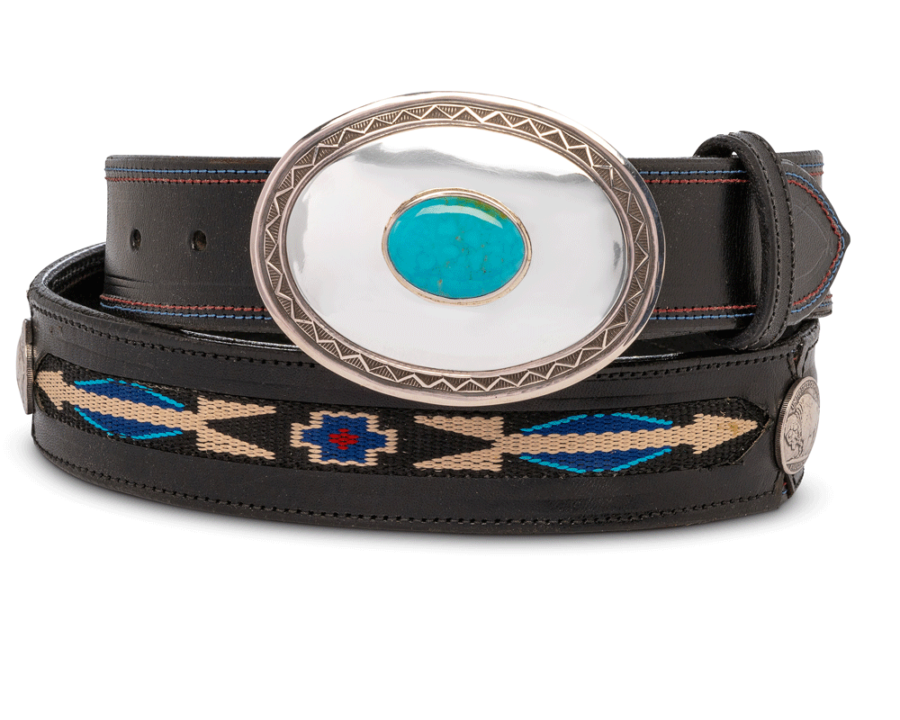 Montezuma Custom Turquoise Belt Buckle Tom Taylor – Tom Taylor