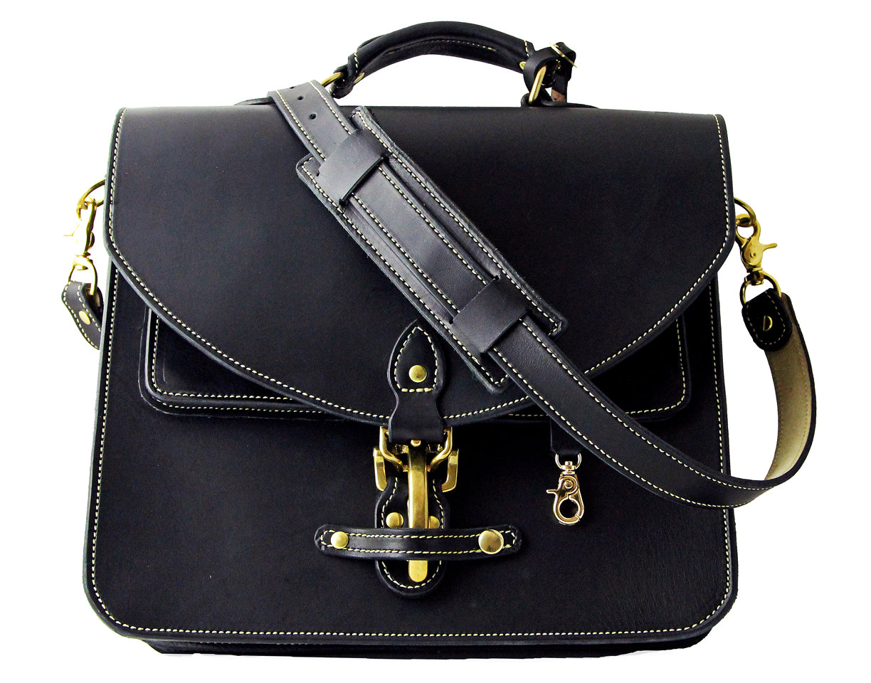 Billy Sunday Black Mochila Briefcase