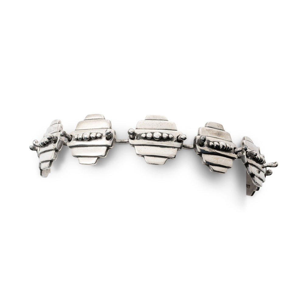 Sterling Silver Linked Bracelet