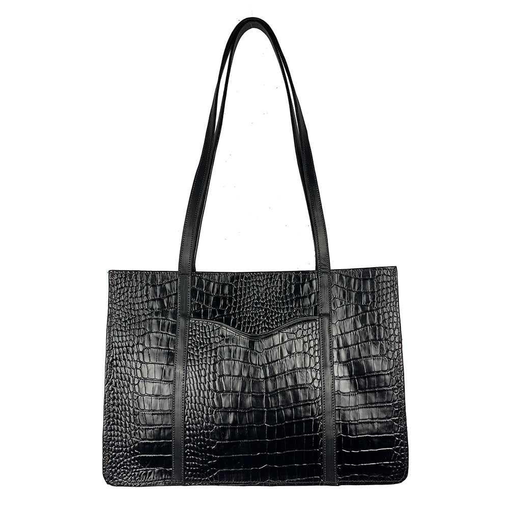 George Jackson Italian Leather Tote