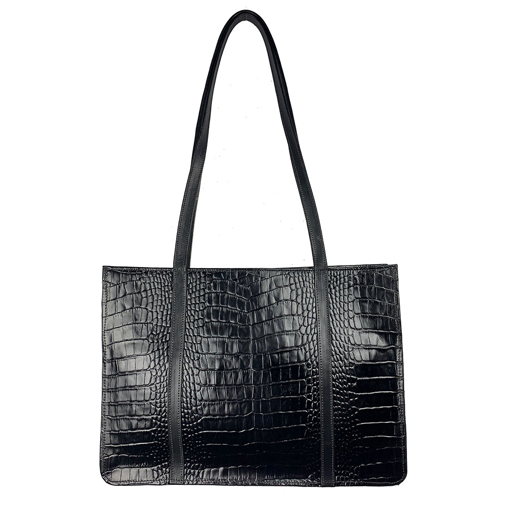 George Jackson Italian Leather Tote